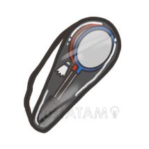 シンプルなバドミントン道具一式,シンプル,バドミントンのイラスト素材