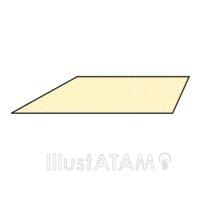 シンプルなレジャーシート（黄色）