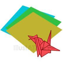 シンプルな折り紙