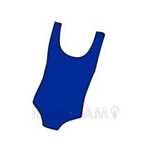 シンプルな水着