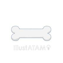 シンプルな犬の骨