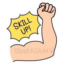 スキルアップ（力こぶ）