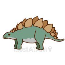 ステゴサウルス（緑色）