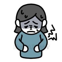 ストレス（女性・腹痛）
