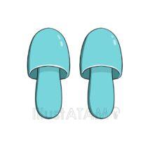 スリッパ（水色）