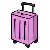 スーツケース（ピンク色）