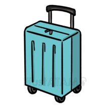 スーツケース（水色）