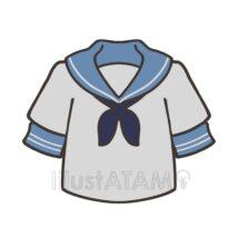 セーラー服（水色）