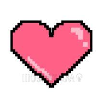 ドット絵のハート