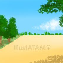 ノベルゲーム背景（公園）