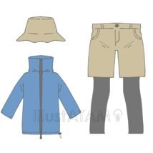ハイキングの服装