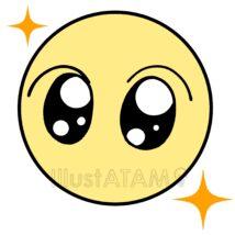 ハイライト入りの目