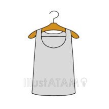 ハンガーにかけた洋服