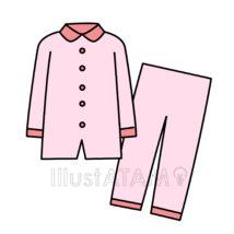 ピンクのパジャマ