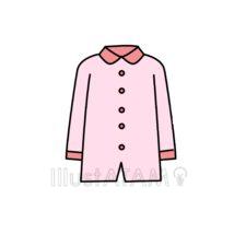 ピンク色のパジャマ（上着）