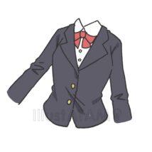 ブレザーのシワ