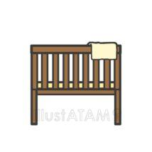 ベビーベッド（ナチュラル）