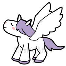 ペガサス（紫色）