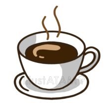 ホットコーヒー（カラー）