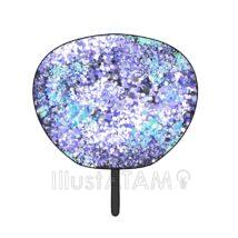 ホログラムうちわ