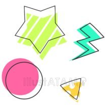 ポップでおしゃれなイラスト