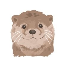 リアルなカワウソ