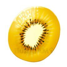 リアルなキウイ（黄色）