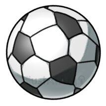 リアルなサッカーボール