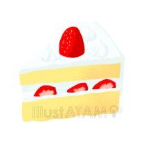 リアルなショートケーキ