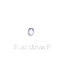 リアルな水滴（円形・小）