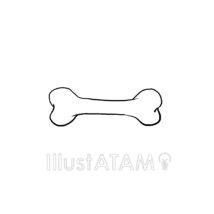 リアルな犬の骨