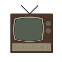 レトロなテレビ（アナログ）