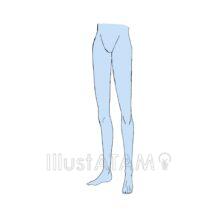 下半身（痩せ型）