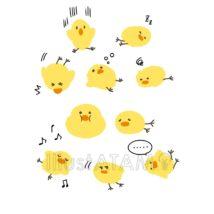 保育園の動物（ひよこ）