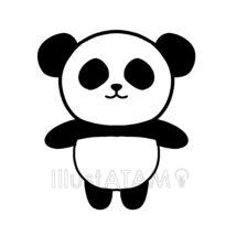 保育園の動物（パンダ）