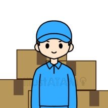 倉庫の作業員