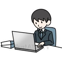 働く男性