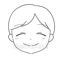 優しい笑顔