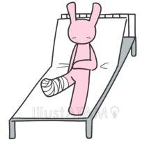 入院（足の骨折）