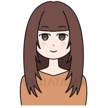 可愛いロングヘア