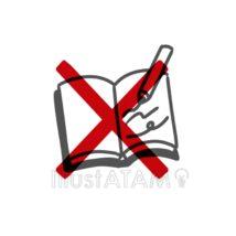 図書館のルール（落書き禁止）