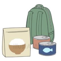 地震の非常食