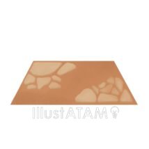 地面（土）,地面,道路のイラスト素材