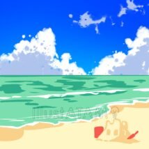 夏休みの海