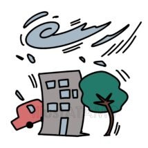 天気予報（台風）