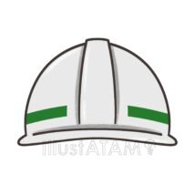 安全ヘルメット（白色）