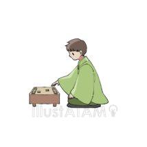 将棋の対局（緑色）