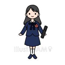 小学校の卒業式（女の子）