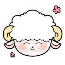 幸せなひつじ