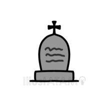 怖いハロウィン（お墓）